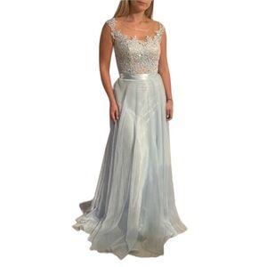 Jovani Light Blue Gown